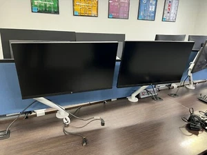 Desk/Counter Top Mountable Colebrook Bosson Saunders Flo Single Monitor Arm VESA - Picture 1 of 12
