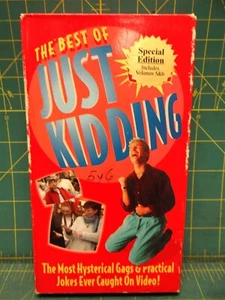 The Best of Just Kidding Volume 5 & 6, Special Edition, VHS, Runtime 1Hr 30Mins - Picture 1 of 3