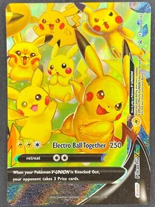 Pokémon Pikachu V-Union SWSH142 SWSH Stella Nera Promo LP/NM - Foto 1 di 2