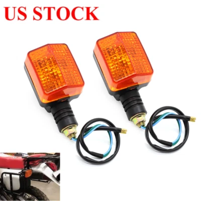 Par de intermitentes indicadores de giro trasero 12V 8W PARA HONDA 1993-2020 XR650L XR250L Foto 1 de 4