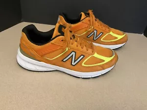 Raro! Scarpe da corsa/camminata uomo New Balance 990v5 made in USA "Orange". Taglia 8D - Foto 1 di 12