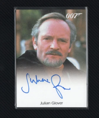 James Bond Heroes & Villains 2010 Auto Autograph Julian Glover as Aris Kristatos - Image 1 of 4