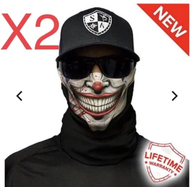 Get 3 Salt Armour SA Protector facial de pesca / Máscara JOKER - SA Co.  ¡Se envía el mismo día! Foto 1 de 4