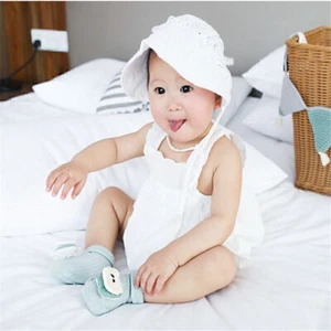 Fashion Baby Girls Boys Cute Cartoon Non-slip Cotton Toddler Floor Socks - Picture 1 of 25