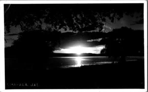 Chapala Jalisco Mexiko See Sonnenuntergang Blick 1930er tolles Schwarzweiß Bild - Bild 1 von 1