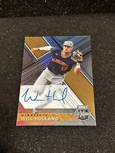 WILL HOLLAND 2019 Panini Elite Extra Edition Autographs Auto #55 Minnesota Twins - Picture 1 of 1