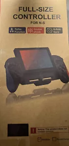 Nintendo Switch Full Size Controller. COLOR RED & BLUE NEW FREE SHIPPING - Picture 1 of 4