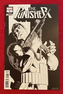 The Punisher #1 Zeck 1:500 B/N variante gemma nascosta quasi nuovo Marvel Comics 2018 LGY #229 - Foto 1 di 4