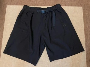 Y-3 YOHJI YAMAMOTO adidas Size L Classic Sport Uniform Tailored Shorts Black - Picture 1 of 14