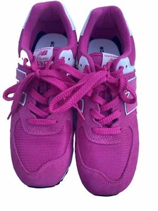 Size 5 - New Balance 574 Hot Pink - Picture 1 of 5