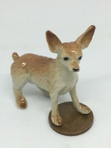 Chihuahua Puppy Dog Miniature Ceramic Pet Tumdee Dolls House Ornament KD2 - Picture 1 of 1