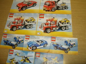 Lego Konvolut - sortiment an CREATOR Bauanleitungen (69) - Bild 1 von 4