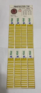Vintage/Antique Protected Tip Werts Pull Tabs Adult Game COLLECTABLE! YELLOW! - Picture 1 of 4