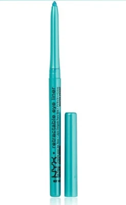 3X NYX - RETRACTABLE  Eye Liner,  Waterproof, Aqua Green, 0.34g  - Image 1 of 3