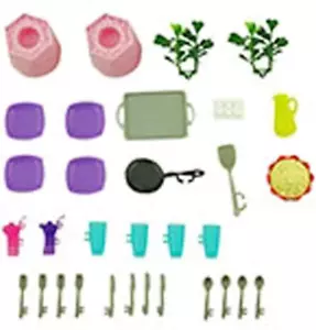 Replacement Parts for Barbie Dreamhouse Playset - GRG93 ~ Replacement Dishes, Co - Picture 1 of 12