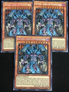 YUGIOH RAVIEL LORD OF PHANTASMS MP21-EN254 1ST SECRET X3 NM - Picture 1 of 1