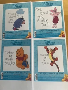 B60 B61 B62 B63 Winnie the Pooh & Friends Picture cross stitch PATTERNS not kits - Picture 1 of 12