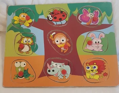 Vintage Peg Puzzle - image 1 of 3