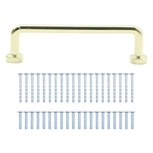 10 Pcs 3.75 Inch 96 mm Modern Kitchen Cabinet Handles Brushed Golden Cabinet ... - Picture 1 of 7