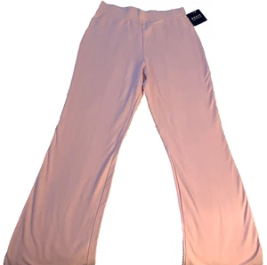 NWT NEW K-Mart Basic Editions Girls XL 14-16 Pink Knit Pants - Picture 1 of 4