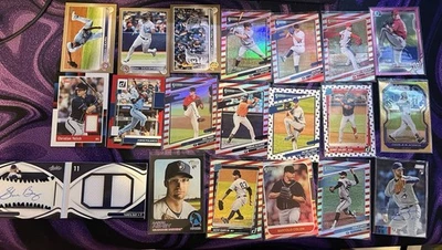  MLB CARD LOT OF 20 some numbered, auto, SP cards🔥 - Image 1 of 4