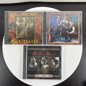 (3) New West - Wild Places, Texas Blues, & Buckaroo Dream - All Brand New - Foto 1 di 4