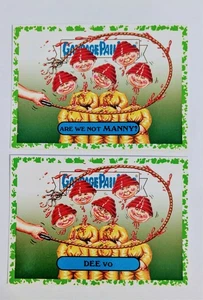 Garbage Pail Kids 2017 Battle of The Bands - Are We Not Manny , Dee Vo - Picture 1 of 2