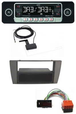 Dietz DAB Bluetooth USB MP3 Autoradio für Jaguar S-Type X-Type 2003-2008 - Bild 1 von 4
