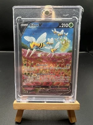 Pokemon Bibor V Alternative Art DE 161/189 Astralglanz NM inkl. Magnetkartenhalt - Bild 1 von 2