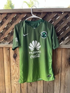 Nike 2016/17 Club America Centenario Green Third Kit Soccer Jersey Men's Small - Picture 1 of 9