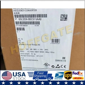 Nuevo módulo de alimentación Siemens 6SL3 224-0BE37-5AA0 6SL3224-0BE37-5AA0 G120 PM240 - Imagen 1 de 2