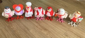 Menge 7 Zielscheibe Featherly Friends Vögel Valentinstag Spritz Harkin Karmin Flynn - Bild 1 von 19