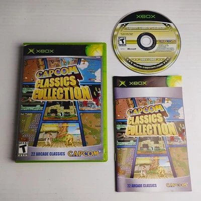 Capcom Classics Collection Original Xbox CIB with Manual Refurbished Tested - Image 1 of 4