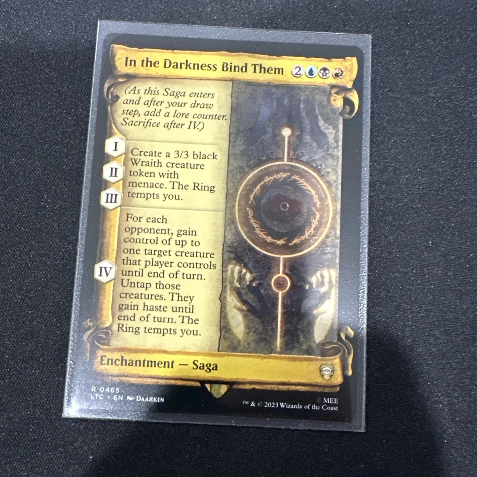 In the Darkness Bind Them 0465 Non-Foil NM Pack Fresh Showcase Scrolls - Image 1 of 1