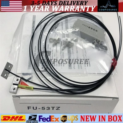 New In Box For Keyence FU-53TZ Fiber Optic Sensor Amplifier - Image 1 of 4