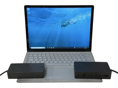 Microsoft Surface (1769) i5-7300U 8GB 128GB SSD Win 10  Laptop + Surface Dock 2 - Image 1 of 4