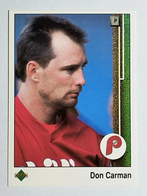 1989 Upper Deck #409 Don Carman - Image 1 of 2