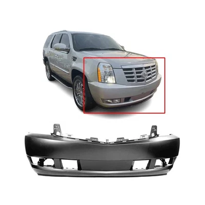 Крышка бампера для 2007-2014 Cadillac Escalade GM1000816 передняя загрунтованная - Изображение 1 из 4