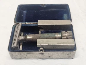 Vintage HOFFRITZ Slant Bar Rasierhobel Made In Germany Merkur Orig Etui - Bild 1 von 13