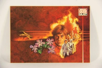 Star Wars Galaxy 1995 Card #278 The Lost City Of The Jedi Artwork ENG L019640 - Image 1 of 2