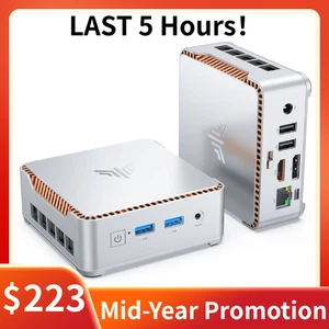 KAMRUI E2 Mini PC Windows 11 Pro 16GB DDR4 512GB SSD Intel 12th N97 WIFI White - Picture 1 of 8