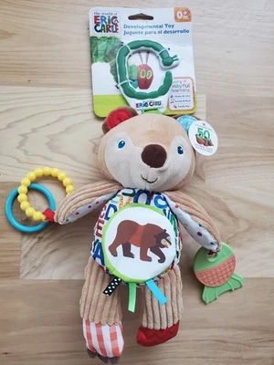 Eric Carle Oso Marrón Juguete de Desarrollo Peluche Bebé Juguete de Actividad ¡NUEVO! Foto 1 de 4