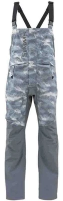 Simms Fishing Challenger Bib Camo S Rain Foul Weather & Boating Large NEW wTags! - Image 1 of 4