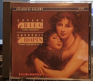 Classical Gallery -Chopin, Grieg: Piano Concertos-CD-DISC Only/NO CASE or INSERT - Foto 1 di 1