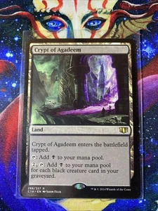 Crypt of Agadeem Commander 2014 Regular Lightly Played MTG - Picture 1 of 1