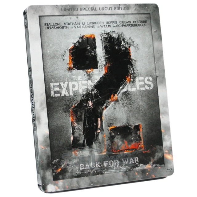 The Expendables 2 - Fan Edition [Steelbook] [Blu-ray] NEU / sealed - Bild 1 von 2