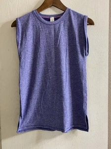 Ivivva Lululemon Purple Sleeveless Tank Oversized Shirt Girls Sz 14 - Picture 1 of 4