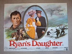 Ryan's Daughter Rare Original Film Cinema Movie Poster Robert Mitchum - Picture 1 of 6