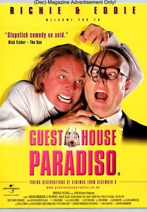 Guest House Paradiso Cinema Movie Promo 1999 Full Page Print Advertisement - Picture 1 of 4