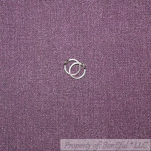 BonEful Fabric FQ Cotton Quilt VTG Purple Wine Tone Tweed Texture Blender Calico - Picture 1 of 12